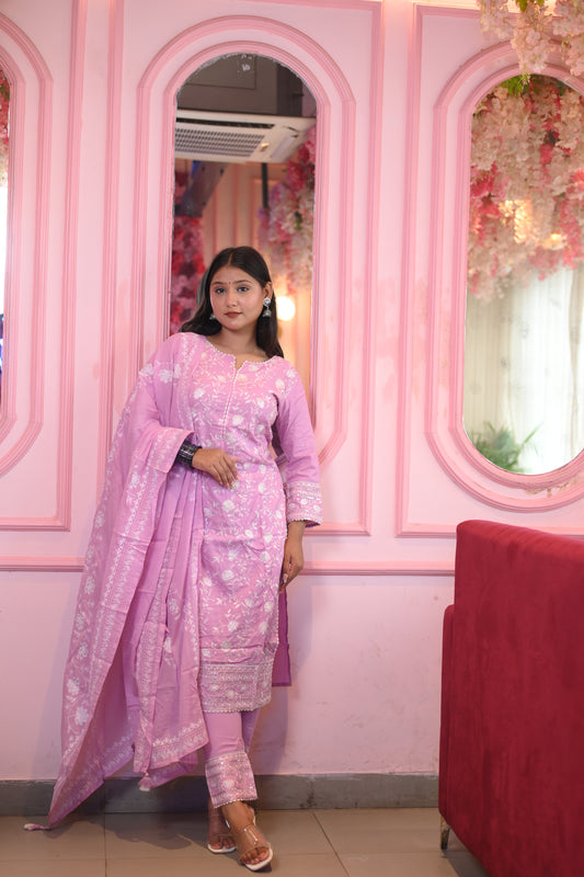 Prerna Cotton Printed Suit Set