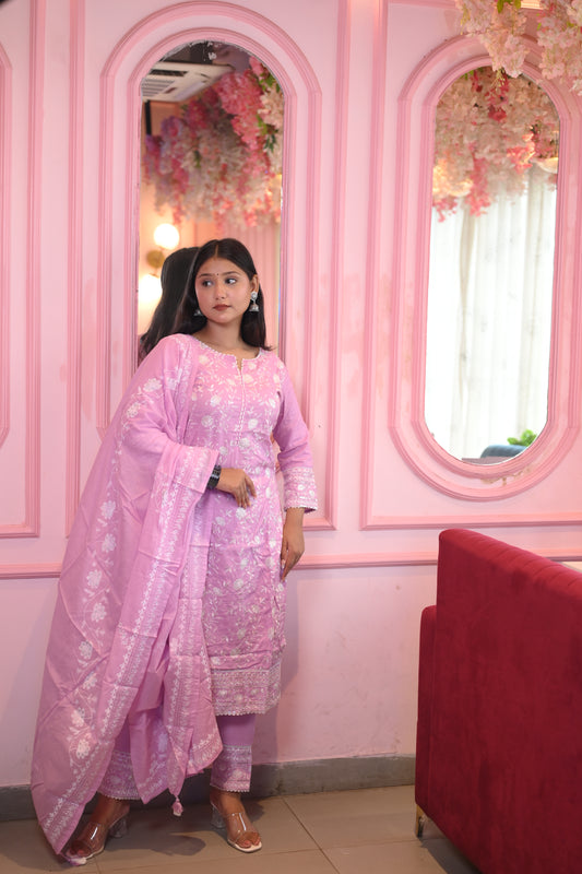 Prerna Cotton Printed Suit Set